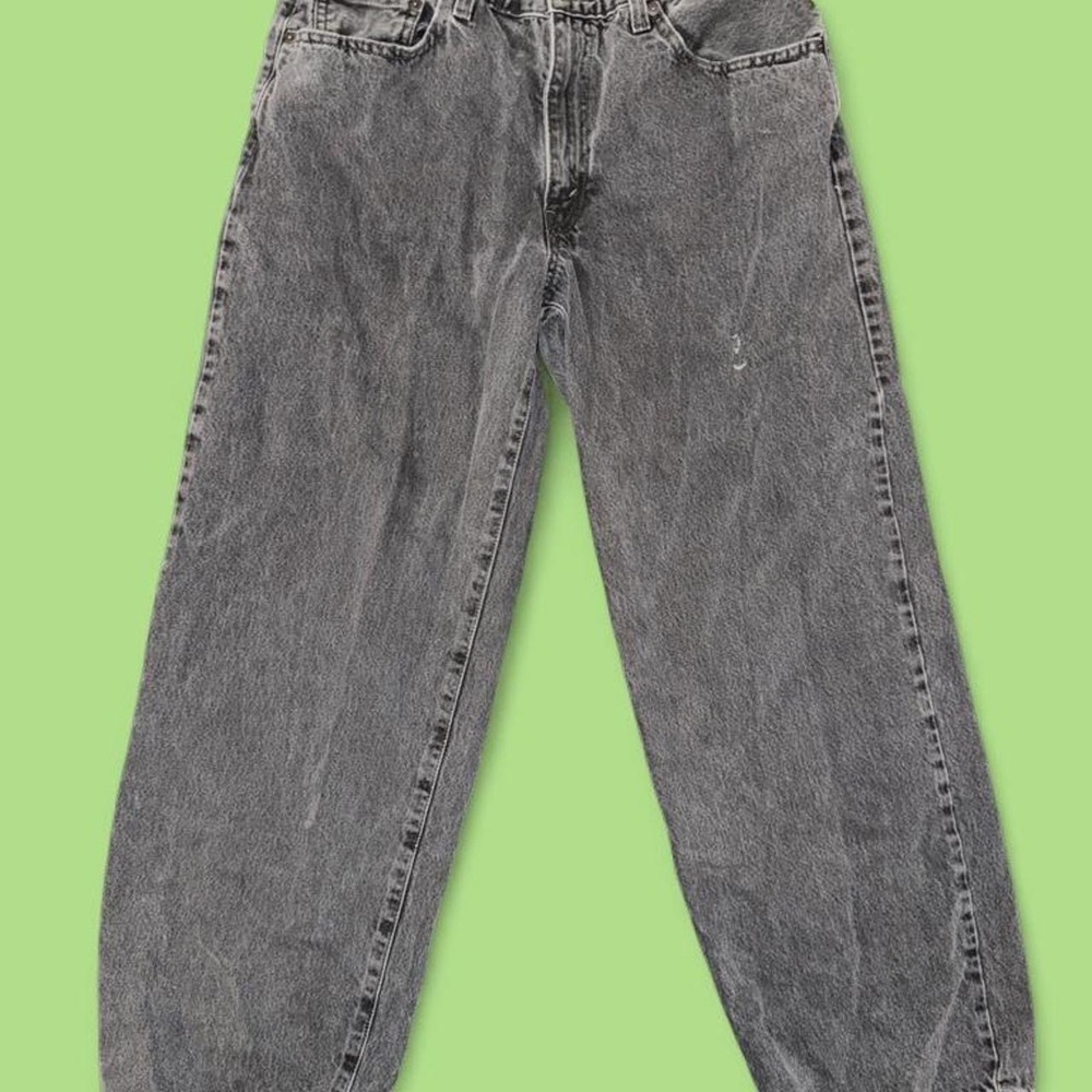Levi's Baggy Dad Black Wash Jeans Women's Size 30
